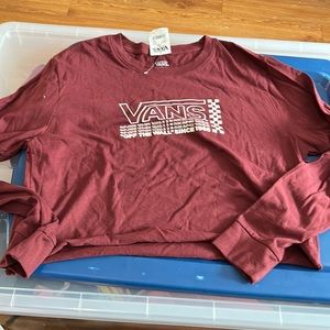 Long sleeve crop tee